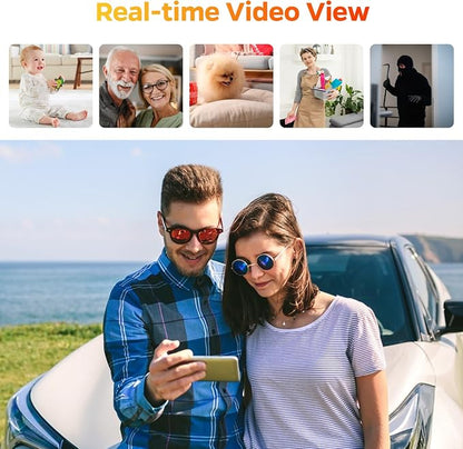 Security Camera Motion Activated Bluetooth Speaker, 270° Viewing Angle - Image 6