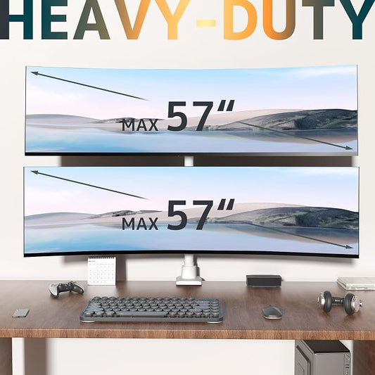 Dual Monitor-Arm Heavy Duty Ultrawide - Image 2