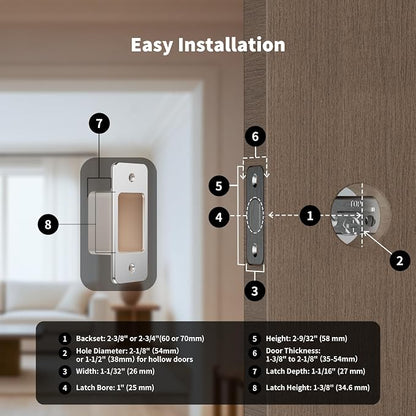 Aqara UWB Smart Lock U400, Matter Over Thread, Apple Home Key, Fingerprint - Image 7