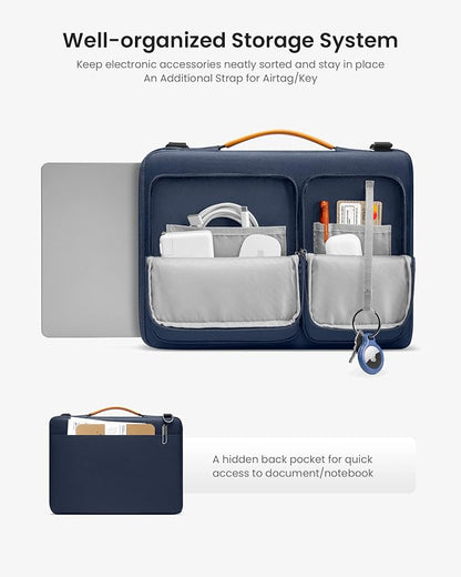 tomtoc 360° Protective Laptop Shoulder Bag - Image 3