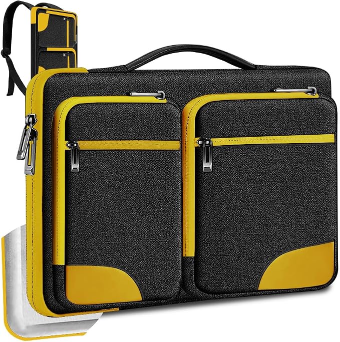 ZINZ Laptop Case 15 15.6 16 inches Sleeve Slim Briefcase Spill-Resistant Handbag by ZINZ