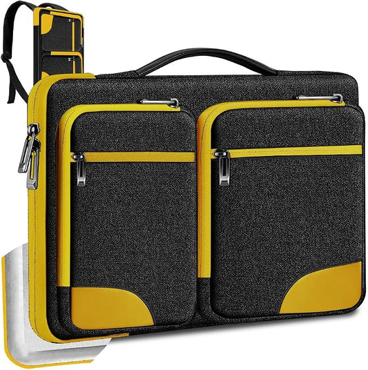 ZINZ Laptop Case 15 15.6 16 inches Sleeve Slim Briefcase Spill-Resistant Handbag by ZINZ