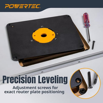 POWERTEC 24" x 32" Benchtop Router Table - Image 6