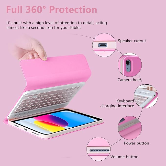 MMK iPad A16 Case, iPad 10th Generation Case - Image 5