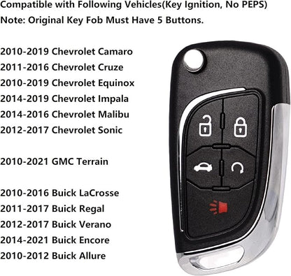 SUPALAND Upgraded Key Fob Replacement Fits - Image 4