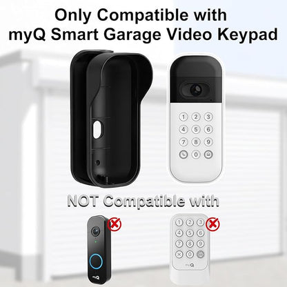 Swivel Mount for myQ Smart Garage Video Keypad, Weatherproof Angle Mounting - Image 2