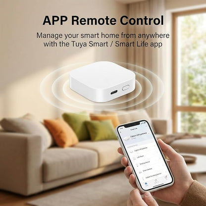 ZigBee 3.0 & Bluetooth Mesh Gateway, Tuya Wireless Smart Home Hub, Works - Image 3