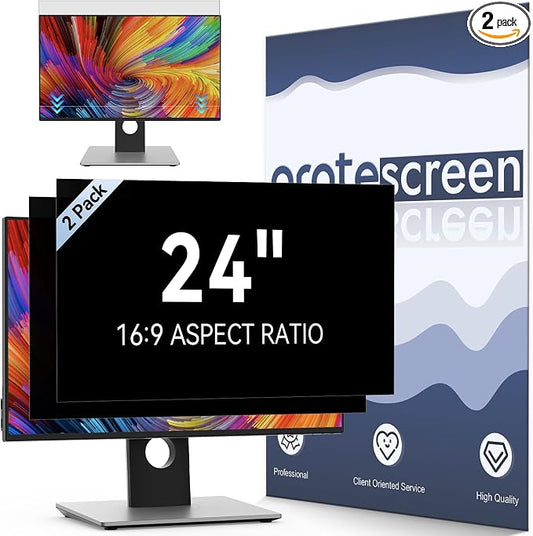 24 Inch Computer Privacy Screen Filter by Protescreen