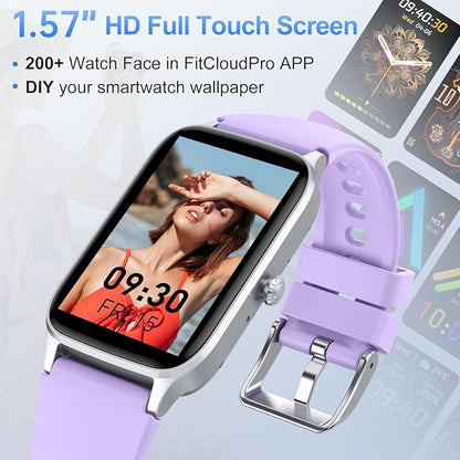 Smart Watch for Men Women, 1.57" Smartwatch, Fitness Tracker - Image 4