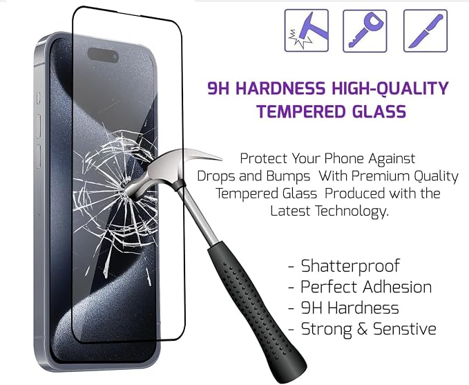 Screen Protector Tempered Glass Compatible - Image 5