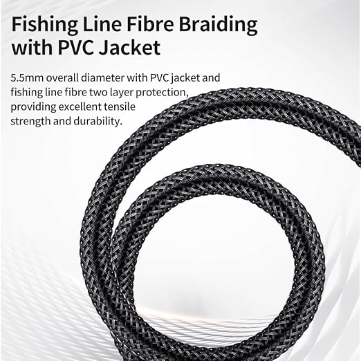 3.5mm to 1/4 Stereo Audio Cable 6.6 Feet /2M, 1/8" to 6.35mm 1/4" TRS Male Aux - Image 6