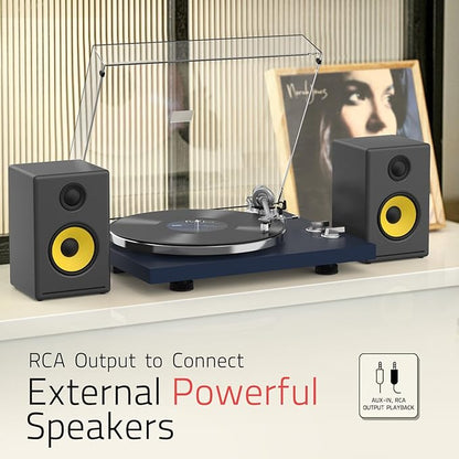 Turntables Belt-Drive Record Player - Image 6