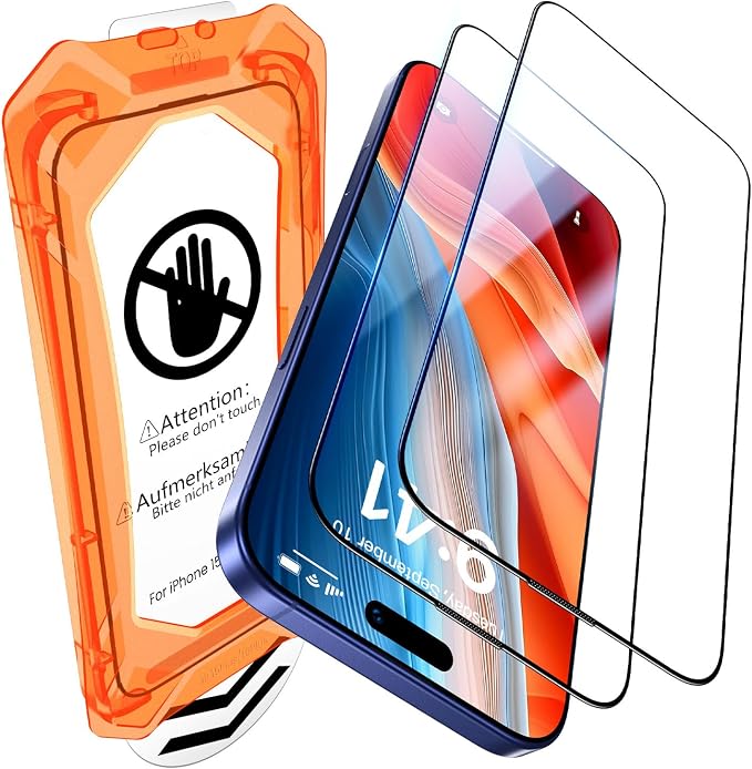 UniqueMe for iPhone 15 Plus / 16 Plus Screen Protector by UniqueMe