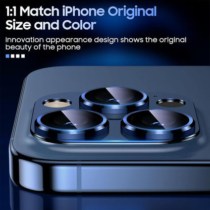 Uyiton Compatible with iPhone 15 Pro/iPhone 15 Pro Max Camera Lens Protector - Image 5