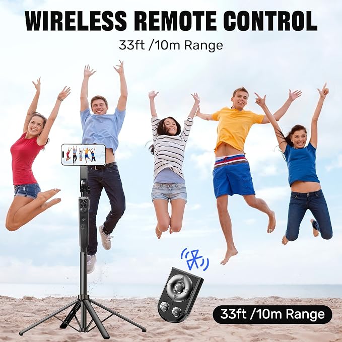 Auto Face Tracking Selfie Stick Tripod - Image 5