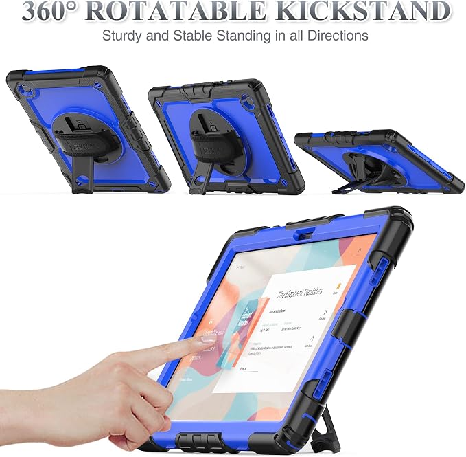 SEYMAC stock Case for Samsung Galaxy Tab A8 10.5'', Full-Body Drop Protection - Image 6