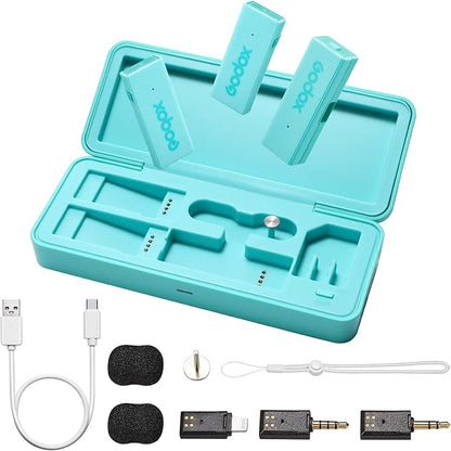 GODOX 【2025 Latest Model】 Movelink Mini LT Kit Wireless Microphone System by GODOX