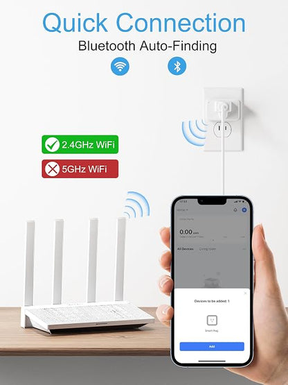 EIGHTREE Smart Plug 15A, Smart Plugs that Compatible - Image 3