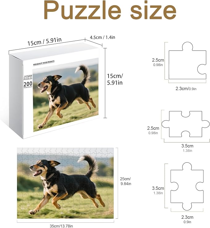 Personalized Photo Puzzle with Glossy Finish – Custom Jigsaw Puzzle - Image 3