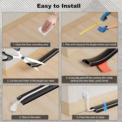 6FT Side-Open Extension Cord Covers - Image 9