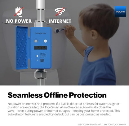 FlowShield HomeGuard 1": 3 Leak Detectors, Real-Time Leak Detection, App-Enabled - Image 6