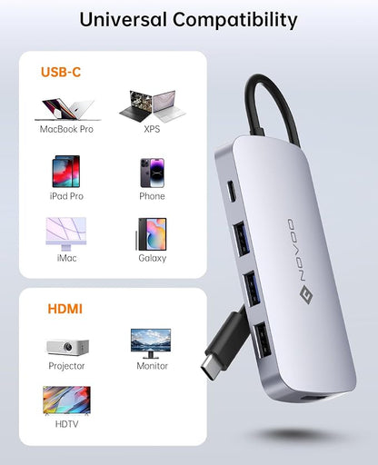USB C Hub, 9 in 1 USB C Multiport Adapter - Image 8