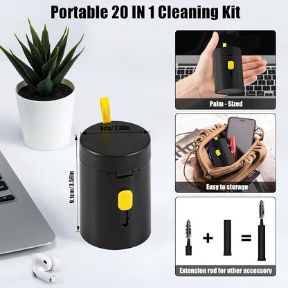 walrfid 2pcs Computer Keyboard Cleaner Kit, Laptop Screen Cleaning Spray - Image 6