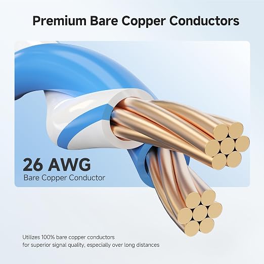 Cable Matters 40Gbps Shielded Cat 8 Ethernet Cable - 5ft - Image 5