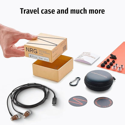 Symphonized Premium Wooden iPhone Earphones Wired Deep Bass Sound, 3D Sound - Image 6