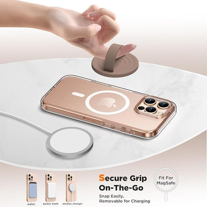 Magnetic Phone Ring Grip Holder, Silicone Finger Loop Grip, Compatible - Image 4