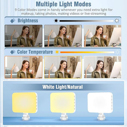 60 LED Portable Selfie Light Video Conference Lighting - Image 3