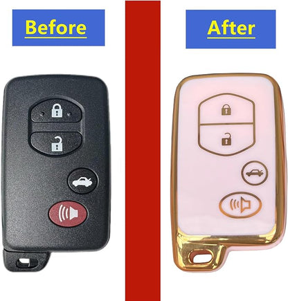 for Toyota Camry Avalon Corolla Highlander Prius RAV4 Venza Key Fob Cover - Image 4