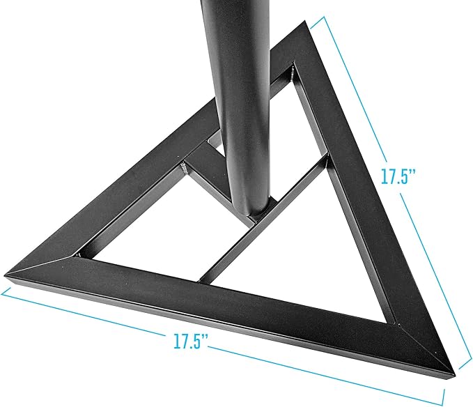 AxcessAbles Studio Monitor Speaker Stands Pair. 80lb Capacity per Stand. - Image 5