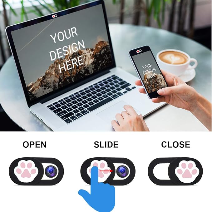 Webcam Cover Slide 6 Packs Ultra-Thin Camera Covers - Image 4