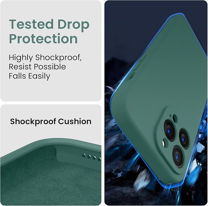 FireNova Designed for iPhone 13 Pro Max Case, Silicone Phone Case with - Image 4