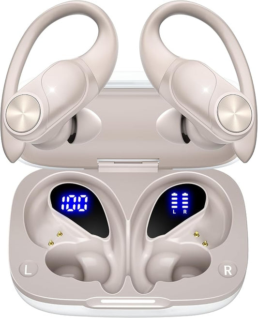 PocBuds Bluetooth Headphones Wireless Earbuds 80hrs Playtime Wireless Charging by PocBuds