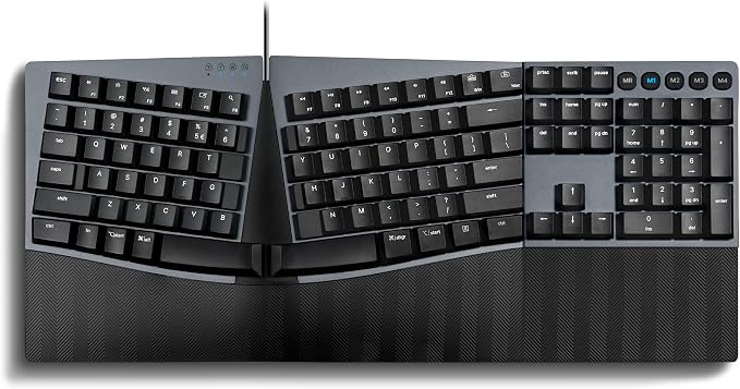 Perixx PERIBOARD-535RD Wired Ergonomic Mechanical Split Keyboard by PerixxComputerGmbH