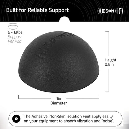 Silicone Speaker Isolation Feet – Non-Skid Adhesive Pads - Image 6