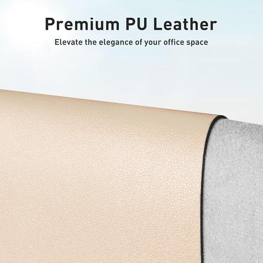 Aothia Large PU Leather Desk Pad Protector – Non-Slip Mouse Pad & Writing Mat - Image 2