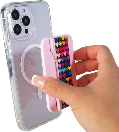 LoveHandle PRO MagSafe Compatible Magnetic Phone Grip w/Kickstand - Image 8