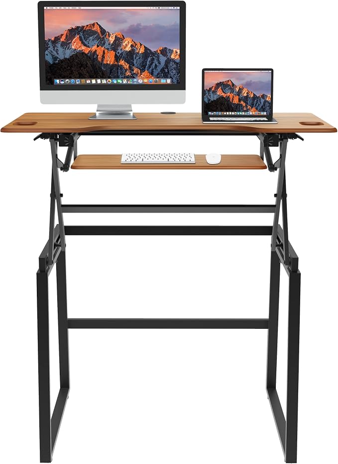 Rocelco 46" Large Height Adjustable Standing Desk BUNDLE - Image 12