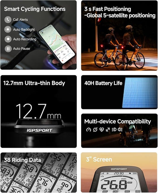 iGPSPORT BSC100MAX GPS Bike Computer - Image 2
