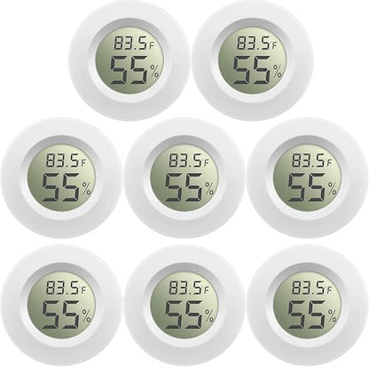 Weewooday Mini Hygrometer Thermometer Digital LCD Monitor Indoor/Outdoor Room by Weewooday