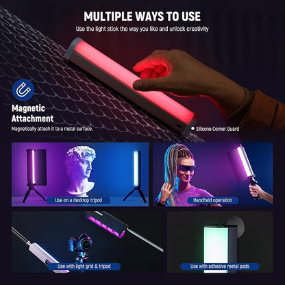 NEEWER RGB1 LED Tube Light Stick - Image 5