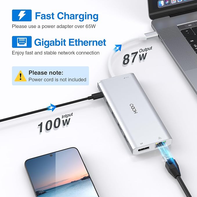 USB C Docking Station Dual Monitor HDMI - Image 6