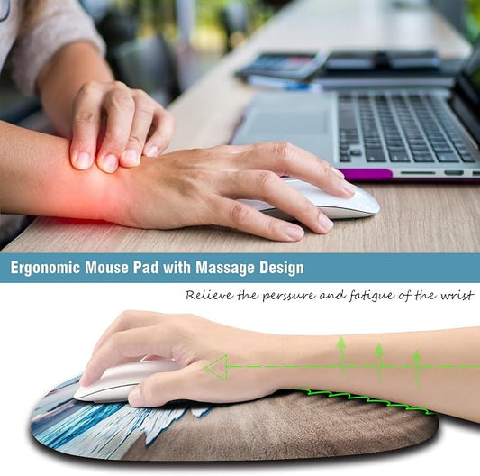 Sunset Mouse Pad, Ergonomic Mouse Pad - Image 2