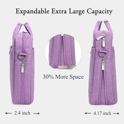 Voova Laptop Bag Case 17 17.3 Inch Computer Sleeve Messenger Bag - Image 3