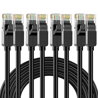 Cat 6 Ethernet Cable 15 ft, Indoor/Outdoor High Speed 10Gbps Internet Cable by Unknown