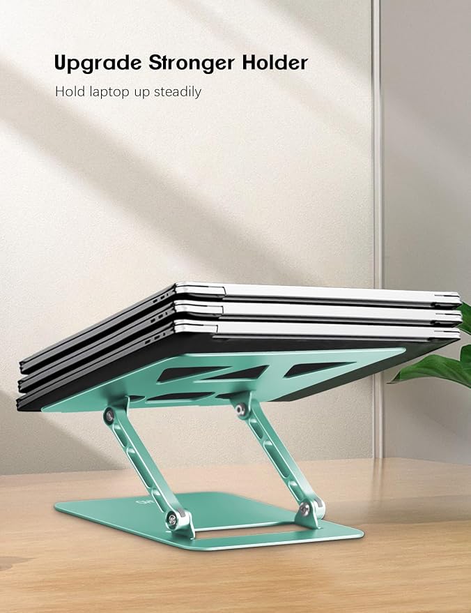 Adjustable Laptop Stand for Desk, Portable Laptop Stand Holder and Riser - Image 6