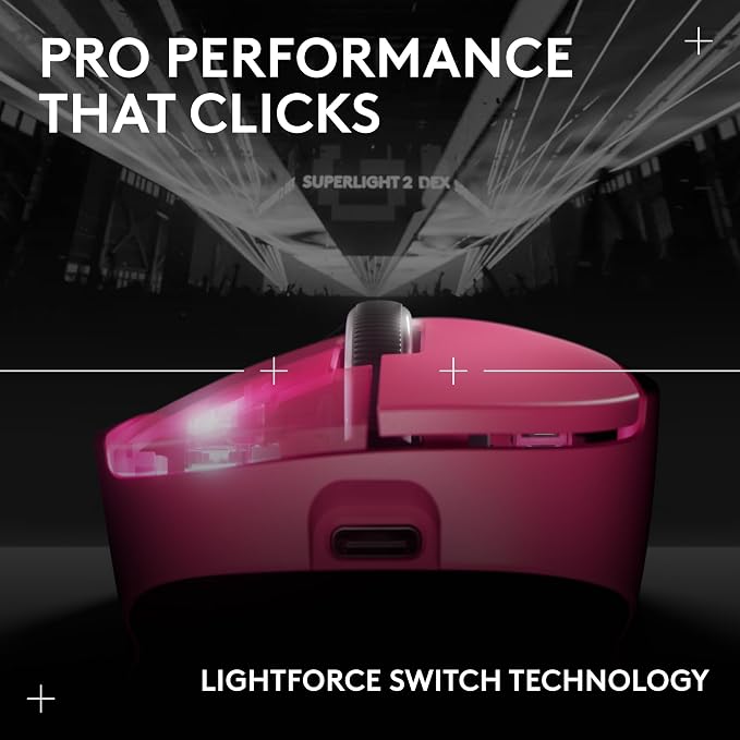 Logitech G PRO X Superlight 2 Wireless Gaming Mouse, 60g Pro-Grade - Image 7